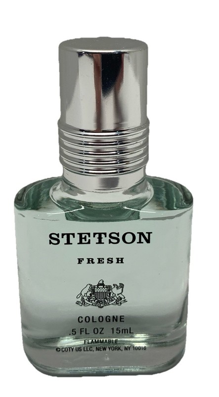 Stetson Fresh By Coty Cologne for Men 0.5 oz /15 ml Cologne Splash