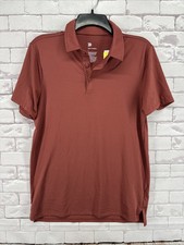 Men  s Jersey Polo Shirt- All In Motion Reassuring Red S