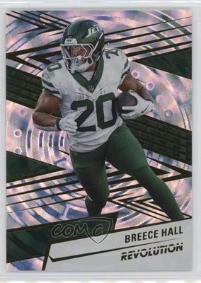 2025 Panini Revolution Fractal 25/99 Breece Hall #58 1q03