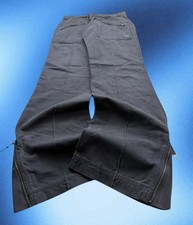 Vintage Y2k Baggy Fit Hose mit Reißverschluss