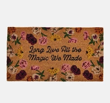 Taylor Swift Long Live Magic We Made Acoustic Door Mat Eras Tour