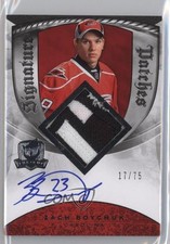 2008-09 Upper Deck The Cup Signature 17/75 Zach Boychuk #SP-ZB Patch Auto 1p0