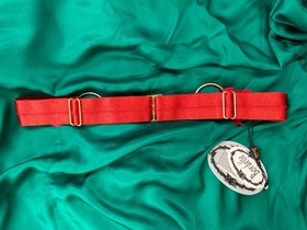 Bordelle Burnt Red Adjustable Belt One Size NWT