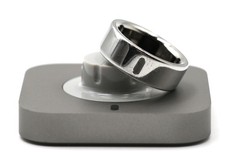 Oura Ring 4 - Titanium - Size 8 - Silver - JZ90-54217-08 - HEAVILY SCRATCHED