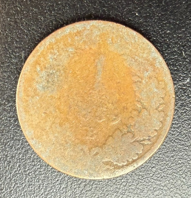 Austria, Empire 1859-B Copper 1 Kreuzer. Franz Joseph I. KM# 2186 (0278)
