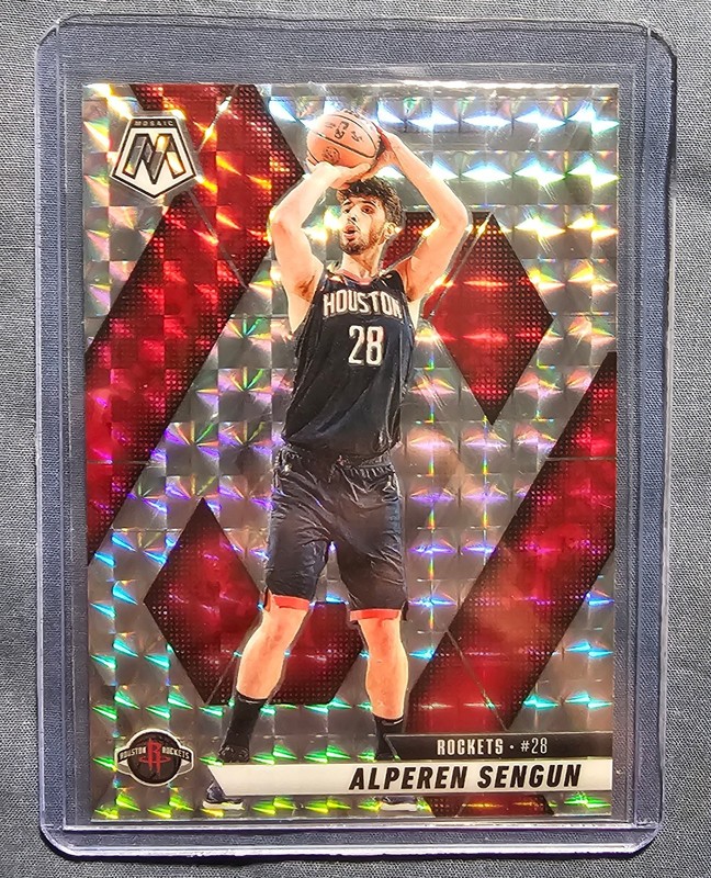 Panini 2022-23 Mosaic Prizm Alperen Sengun #64 Houston Rockets