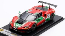 Looksmart Ferrari 296 GT3 N.52 2nd BRONZE CL.24H S 1:43 Scale Model Car...