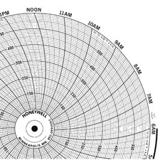 HONEYWELL BN  24001660-056 Circular Paper Chart, 24 hr, 100 pkg 5MEF3