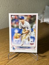 2022 Topps Opening Day Base #74 Trea Turner Los Angeles Dodgers Baseball Card