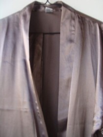  Women's Kimono Sexy Robe Belt Long Bathrobe V-neck Casual Loungewear, Size L-XL