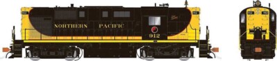 Rapido 31080 HO Alco RS11 - Standard DC Northern Pacific 912 (As-Delivered, blac