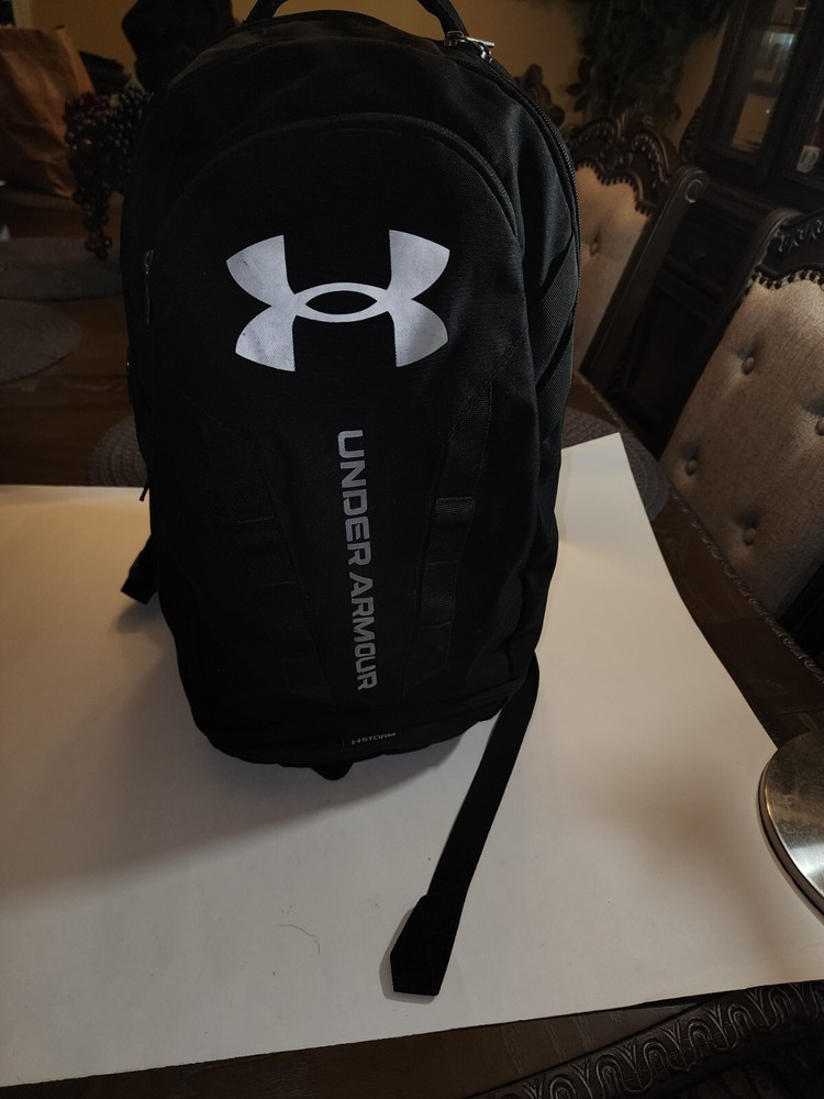 Under Armour Storm Hustle 5.0 Black Backpack for Sports & Everyday Use