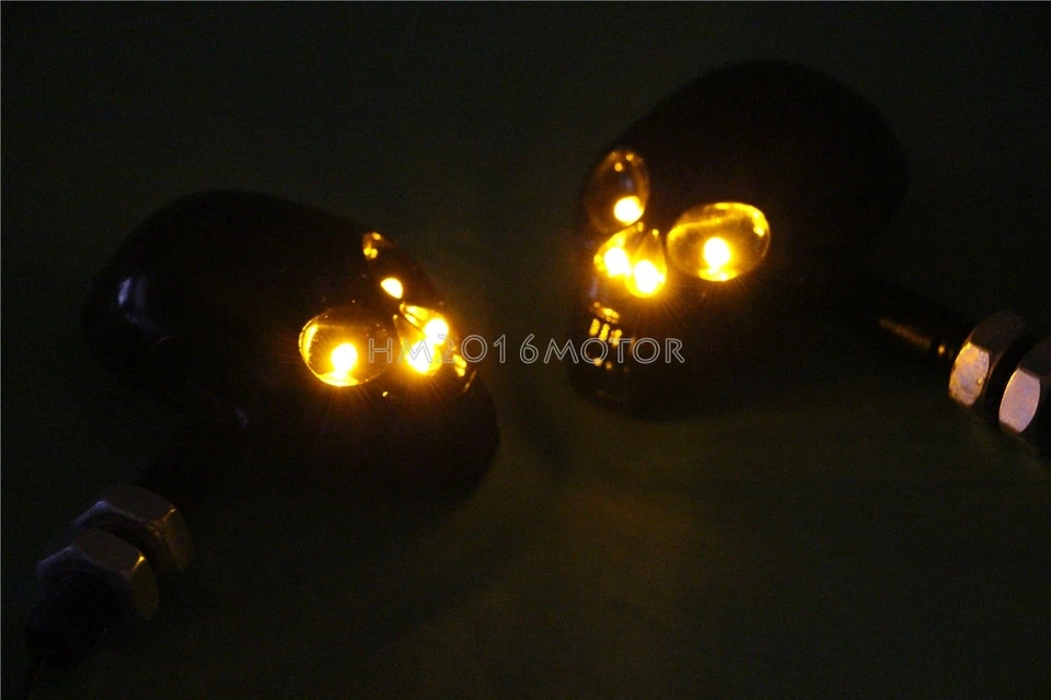 2,8-дюймовый светодиодный мини-сигнал поворота для Honda Shadow Spirit RS 750 1100 VTX1300 VTX1800 - Изображение 3 из 4