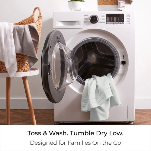 Mellanni 6-Piece Sheet Set Microfiber Extra Deep Pocket up to 21" Mattress - Picture 90 of 146