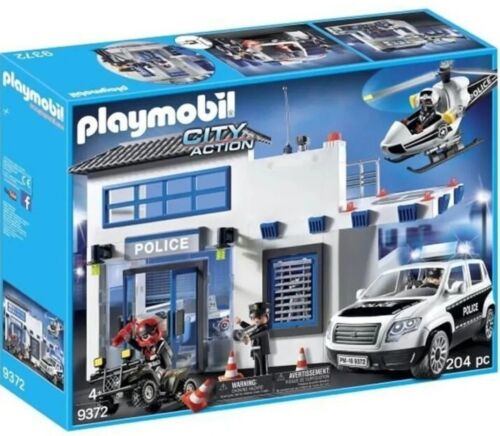 Playmobil 9372 - Centrale Della Polizia Multicolore CITY ACTION 201pc 4+ - Foto 1 di 3