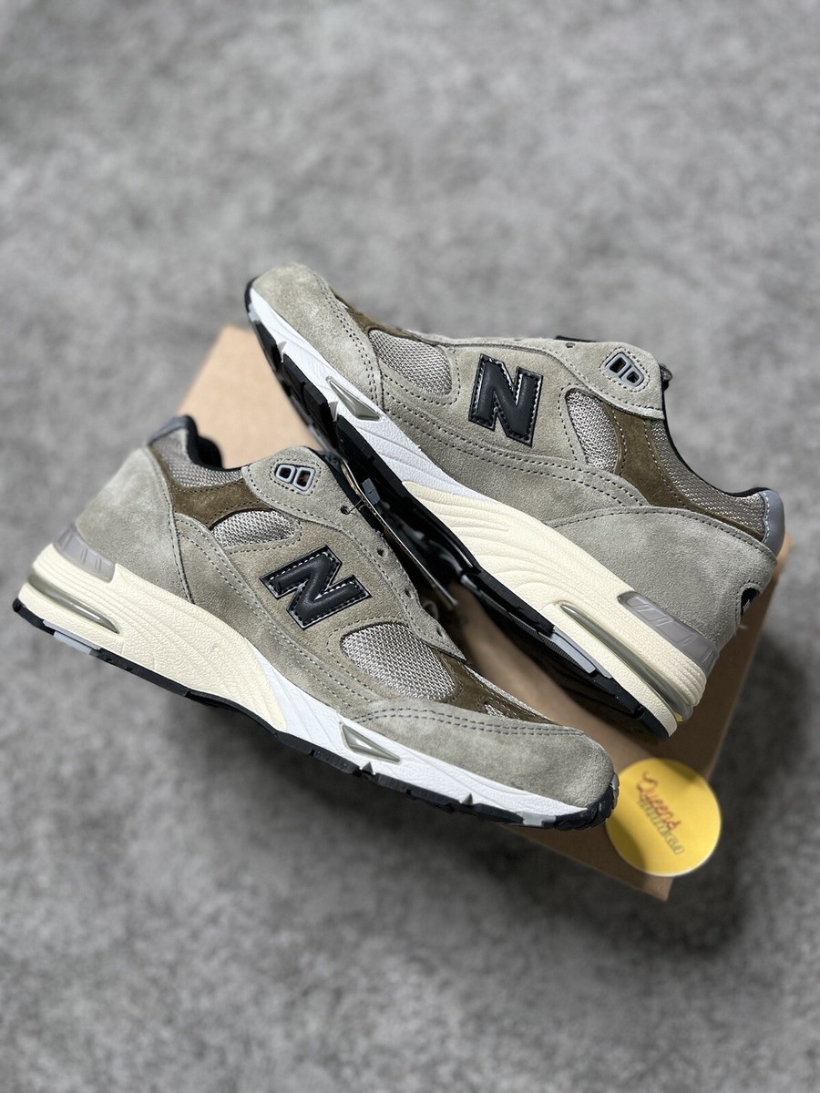 Size 6.5M (8W) - New Balance 991 x JJJJound MiUK Grey Olive 