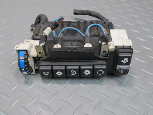 81-85 MERCEDES W123 A/C HEATER CLIMATE CONTROL SWITCH PANEL 1238301285 OEM