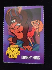 Nintendo Power Super Power Club Magazine Card  #134 Donkey Kong