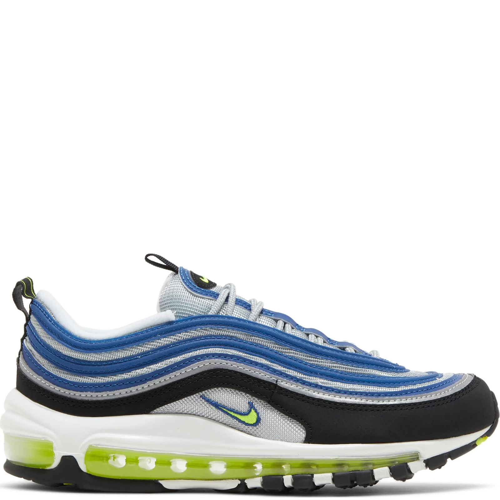 [DQ9131-400] Женские кроссовки Nike Air Max 97 OG (W) Atlantic Blue Voltage желтого цвета
