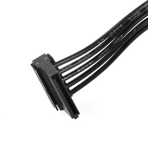 4pcs For HDD SSD SATA Power 15 Pin 1 Male To 5 Female Splitter Hard Drive Cable - Picture 15 of 18