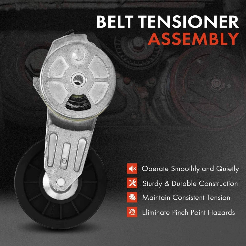 Tensor de correa con polea para Chevrolet C2500 C3500 K2500 GMC 1994-1995 V8 7,4 L Foto 2 de 4