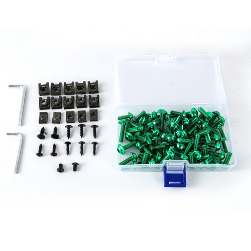 Kit de pernos de carenado tornillos de acero inoxidable para Kawasaki Ninja 250 300 CBR600RR 2005 - Imagen 17 de 17
