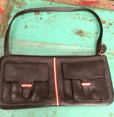 Sac cuir noir ABACO - Photo 1/2