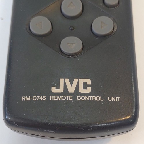 Telecomando TV JVC RM-C745 ricambio originale OEM nero testato funziona - Foto 3 di 12
