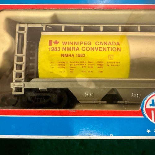 Model Power HO Railroad Train 51' Cylindrical Hopper Car 1983 NMRA Winnipeg - Picture 2 of 8