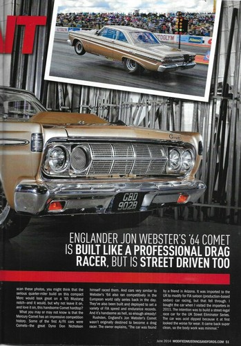 Modified Mustangs and Fast Fords Magazine Homebuilt Stacked Turbo Comet Boss - Picture 7 of 12