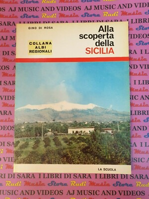 Book Book COLLANA ALBI REGIONALI 1975 SIZILIEN Gino di Rosa Die Schule (A22)