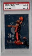 2003 FLEER MYSTIQUE DWYANE WADE /999 PSA 10 Rookie