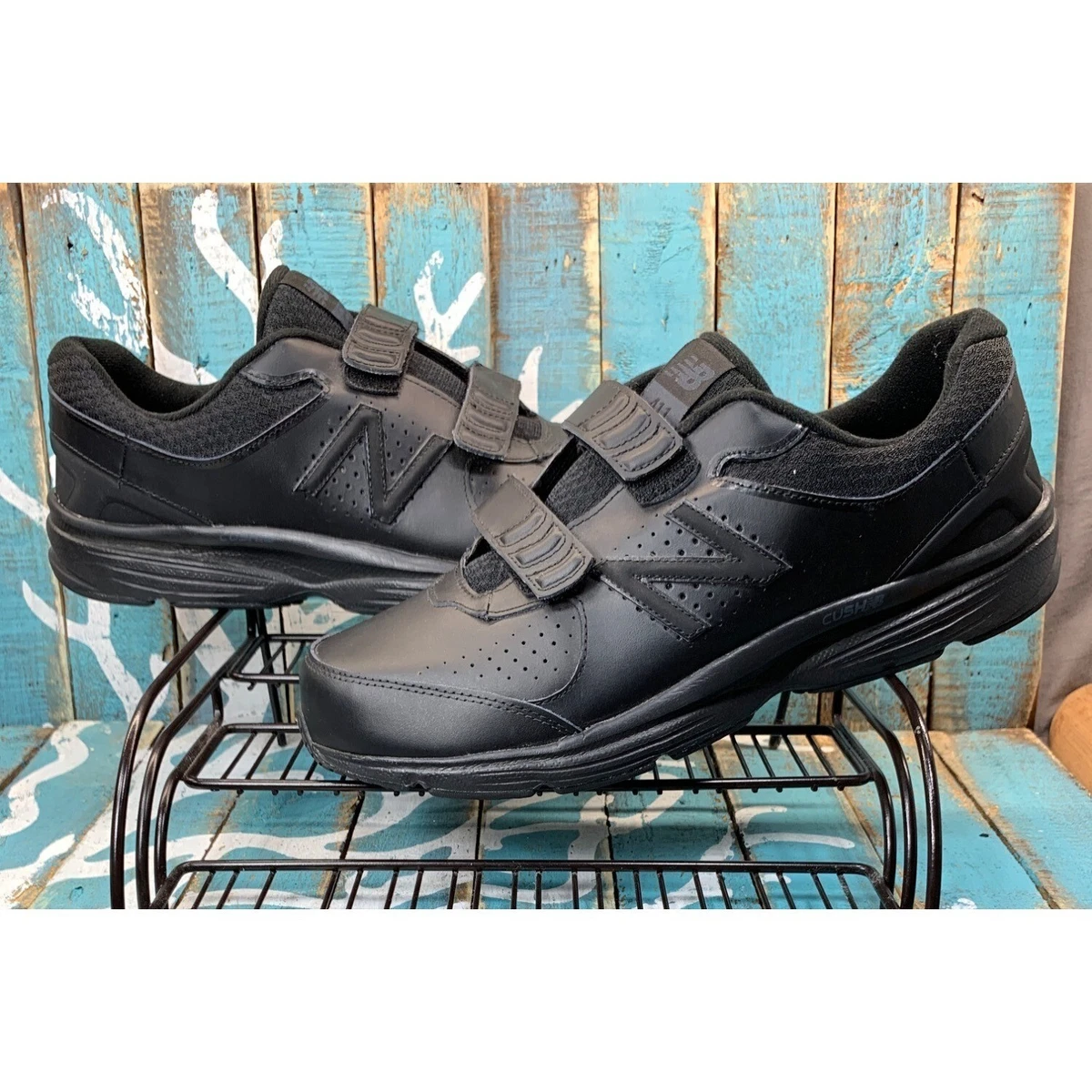 New Balance 411 Series MW411HK2 BLACK Comfort Sneakers Shoes Men s Size 12 4E
