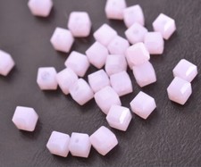 Wholesale Cube Square Faceted Round Crystal Glass Spacer Beads 4mm 6mm 8mm