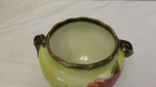 Vintage HULL Pottery Woodland Jardiniere Planter Vase W7 5 1/2 USA - Picture 3 of 8