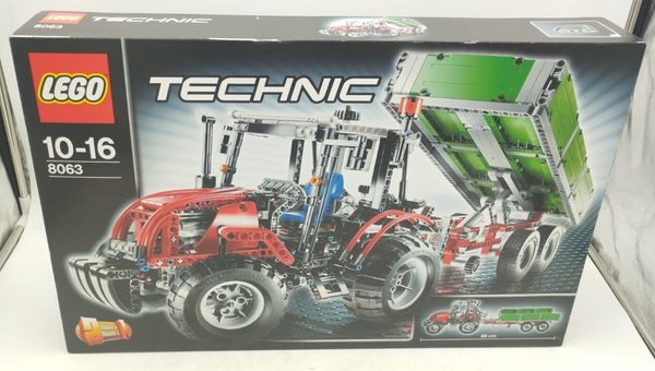 Lego 8063 Tractor With Trailer Sealed New Misb Technic Technik Farm Ovp Eol-image
