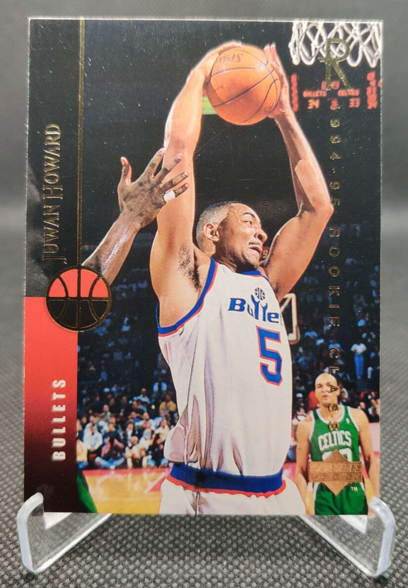 1994-95 Upper Deck #331 Juwan Howard Rookie RC Washington Bullets basketball