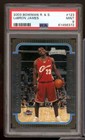 LeBron James Rookie Card 2003-04 Bowman #123 PSA 9