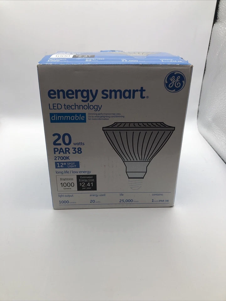 Energy Smart Led Technology Dimmable  20watt Par 38/2700k - Image 3 of 4
