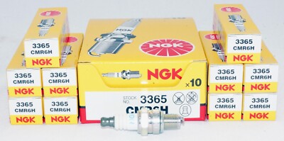 Genuine 10 Pack NGK 3365 CMR6H Spark Plug Fits Stihl Kombi Jonsred Poulan Pro