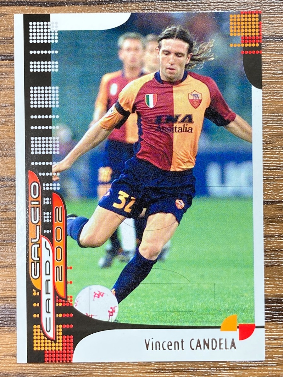 Panini Card Calcio 2002 Serie A No.93 Vincent Candela AS Roma | eBay