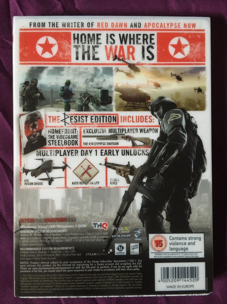 NEUF NEW Lot De 25 X Homefront Home Front PC CD-ROM