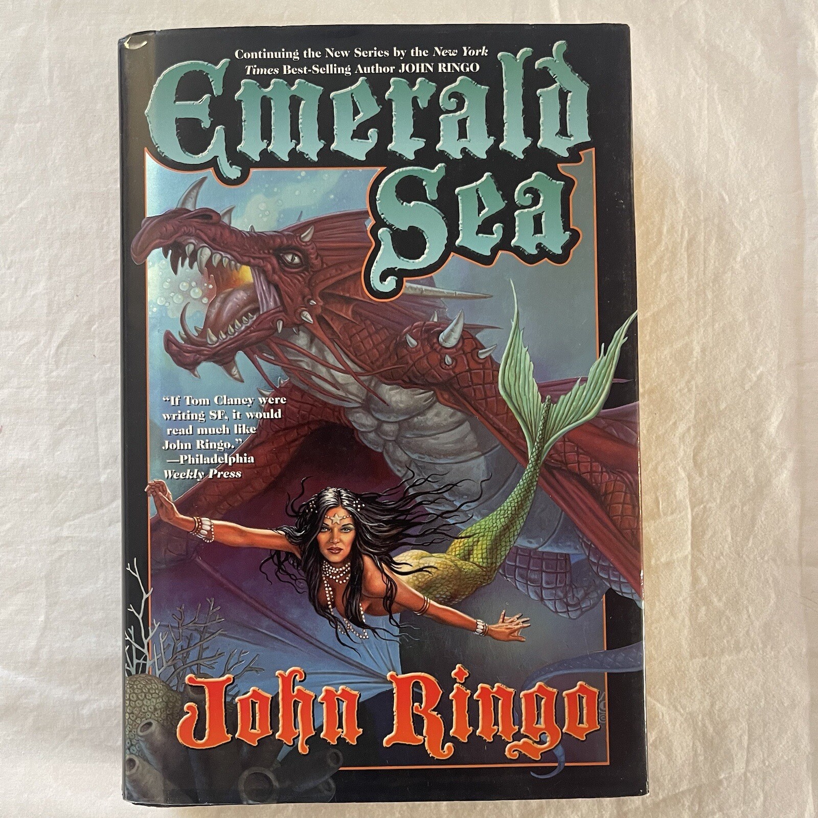 Emerald Sea by John Ringo (2004, Hardcover) FIRST EDITION - John Ringo