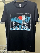 Demon Slayer Abbey Road Tanjiro Nezuko Zenitsu Inosuke Black TShirt Sz Small New