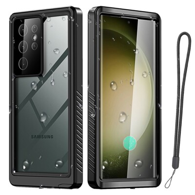 Waterproof Case For Samsung Galaxy S23 Ultra Shockproof Cover Screen Protector