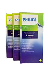 Philips Saeco CA6704/10 Sgrassatore Caffè 3 x 6 Compresse da 1,6g / 18 Compresse