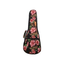 CLOUDMUSIC Ukulele Case Water Resistant Waterproof Ukulele Backpack Hawaiian Hib