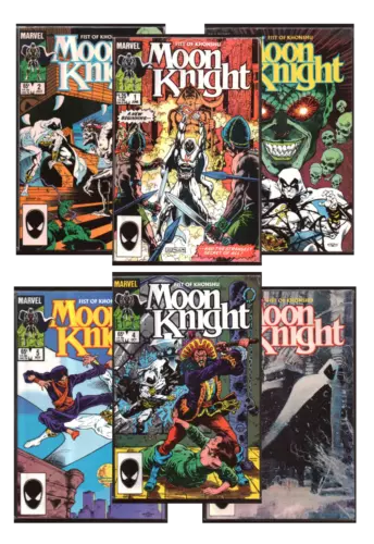 Moon Knight 2nd Series Complete Set #1-6 VF/NM 9.0+ 1985 Marvel Comics
