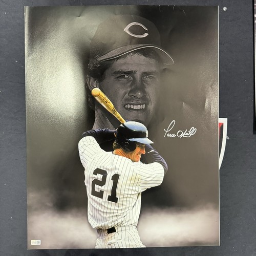 Paul O'Neill Autographed New York Yankees Cincinnati Red Signed 16x20 Steiner CX - Picture 1 of 3