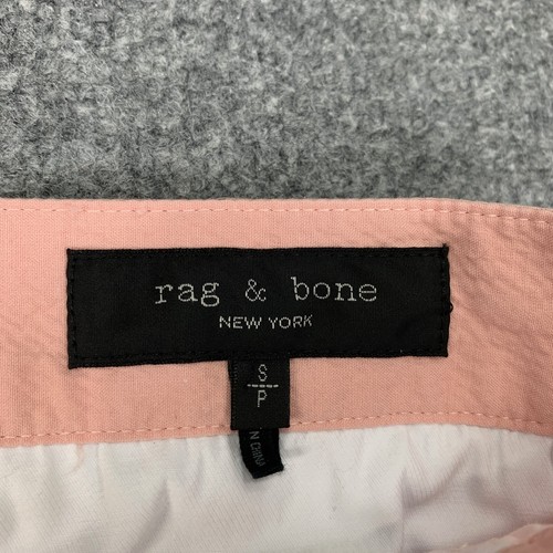 Rag & Bone Shorts Mens S Small Peach Cotton Stretch Perry Seersucker Chino - Picture 5 of 10